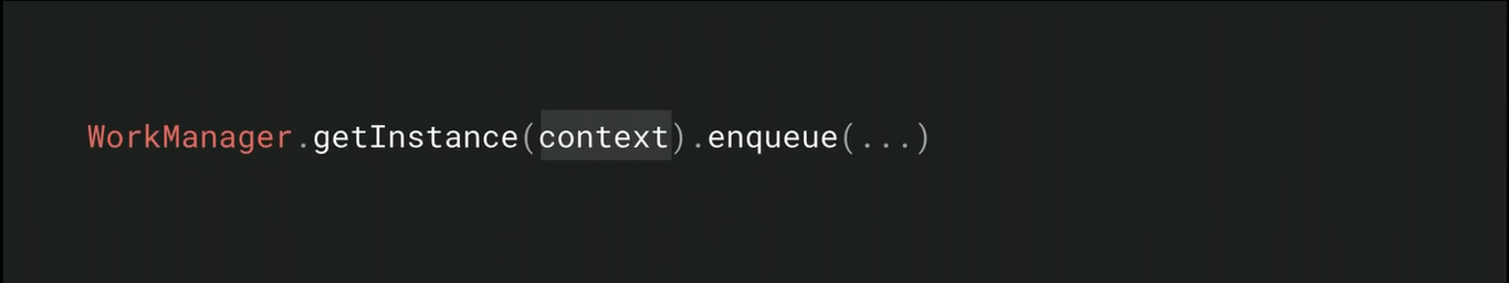 WorkManager Instance